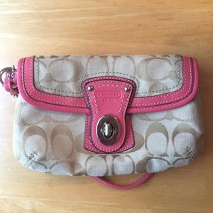 Coach wristlet